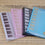 1 Piece of A4 Music Sheet Folder Paper Documents Folder Wallet Filing Organizer Office School Supplies Pink