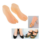 Pair Of Female Feet Mannequins Shop Home Shoe Stretcher Jewelry Ankle Chain Shoes Socks Display Model Nude