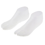 Pair Of Female Feet Mannequins Shop Home Shoe Stretcher Jewelry Ankle Chain Shoes Socks Display Model White