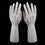 1 Pair Male Mannequin Hand for Jewelry Bracelet Gloves Display White