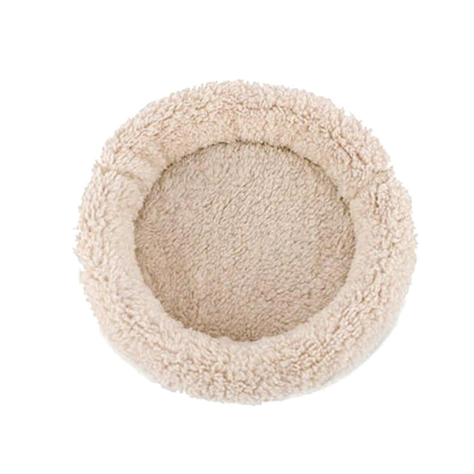 Trendy Retail Soft Comfortable Cold Winter Small Animal Mat Hamster Pig Pet Hedgehog Warm Sleeping Bed Pad Mat S Cream