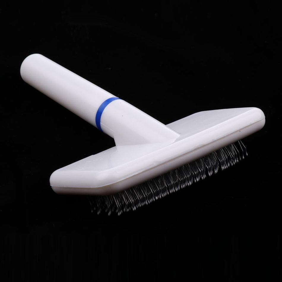 Trendy Retail Pet Hair Grooming Brush Comb Razor Fur Hairdressing Shaving Trimmer Rake White