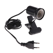 Trendy Retail Clip-on Lamp Black Aquarium Light Fish Tank With Touch Sensor Switch EU Plug