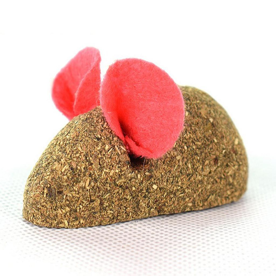Trendy Retail Cat Supplies Mouse Shaped Catnip mouse cat toy Funny Cat Mint Toys 6x3x3cm