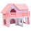 Trendy Retail Double Layers Hamster Wooden Pink Villa House Small Pet Hideout Rats Home