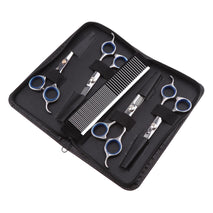 Trendy Retail Professional Pet Dog Grooming Scissors Set Cat Straight Curved Thinning Kit