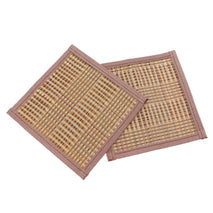 Trendy Retail 2 pieces Summer Utility Cooling Pad for Rabbits Hamsters Natural Bamboo Sleeping Mat