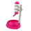 Trendy Retail Pet Dog Standing Water Dispenser Automatic Lifting Feeding Bottle Food with Bowl Base Set