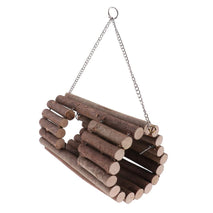 Trendy Retail Wooden Small Animal Hammock Hanging Bed Cage Home for Hamster Squirrel Bird