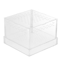 Trendy Retail Ventilated Design-Durable Acrylic Clear Pet Reptiles Worm Box Breeding Tanks Container