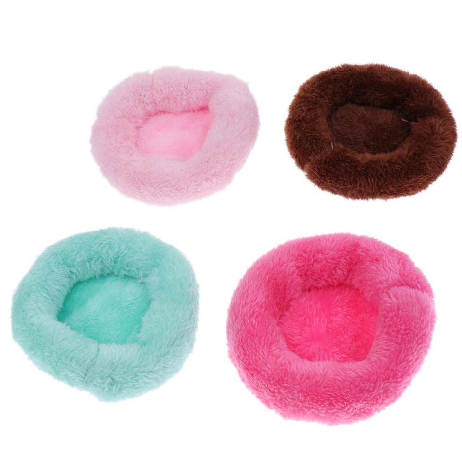 Trendy Retail 2 pcs Hamster Hedgehog Bed Round Warm Sleep Mat Pad Small Animals Accessories