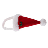 Trendy Retail Adjustable Pet Dog Puppy Cat Red Christmas Santa Hat for Pets Winter Party Clothes Xmas Costume Dress Up