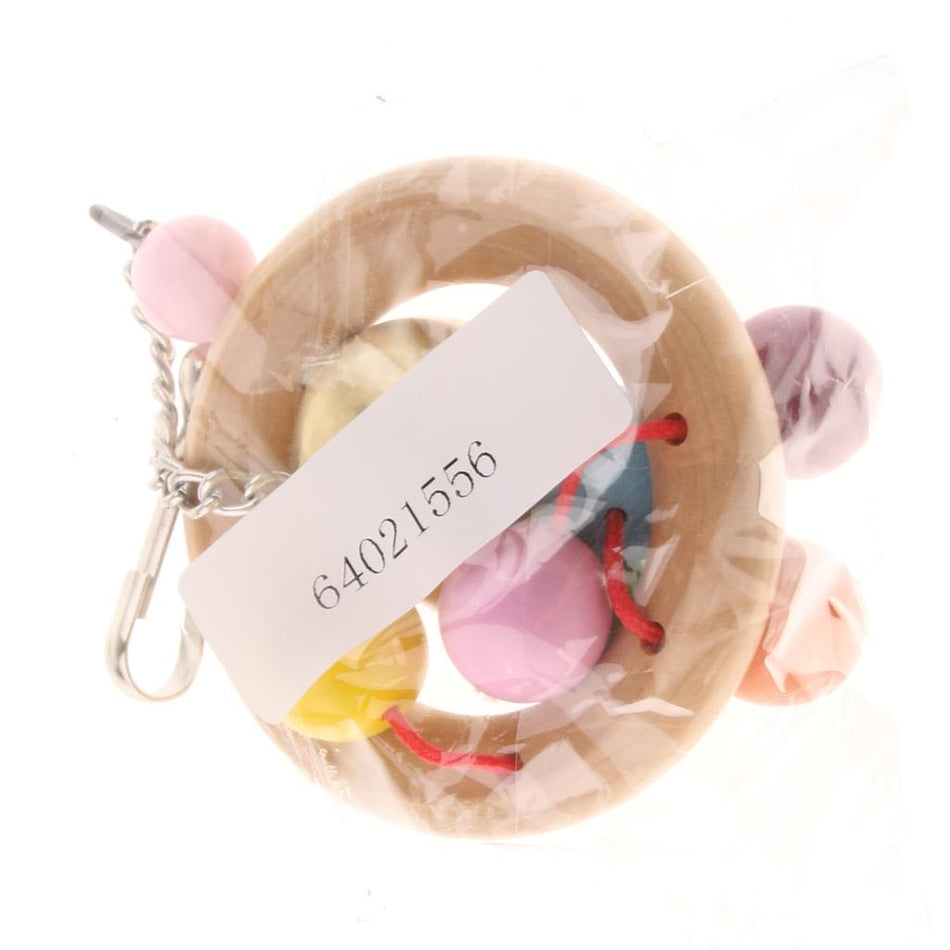 Trendy Retail Parrot Bell Toy Bird Chew Toys For Cockatiel Lovebird Finch Cage Toy