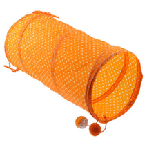 Pet Groomer | Pet Store | Pet Supply Store | Pet Supplies | Pet Accessories | Pet Accessories shop near me | Pet Accessories near me | Pet Accessories Online|  1 Pc Pet Cat Kitty Collapsible Tunnel Toy Cat Pop Up Tunnel Tent Toy Orange