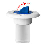 Shanvis Water Cover Filler With Cap For Boat Yacht Socket 38 Mm