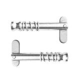 Shanvis 2 Pieces/ Set 43mm 316 Stainless Steel Quick Release Pins for Boat Top Deck Hinge