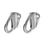 Shanvis 2 Pieces Marine Grade 316 Stainless Steel Snap Type 43mm Fender Hook for Boat, Ship, Yacht, Sail