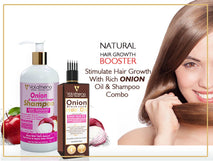 Onion Shampoo With Onion Hair Oil
