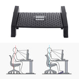 Trendy Retail Foot Rest Office Ergonomic Under Desk - Adjustable Height Angle - Footrest