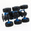 Alloy 6 WD Climbing Vehicle Pull Back Car Toy for Kids Adults Blue