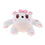 Electric Battery Operated Flashing LED Musical Dancing Bear Plush Toy White