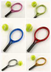 Diy Pendant Mini Tennis Racket Toy