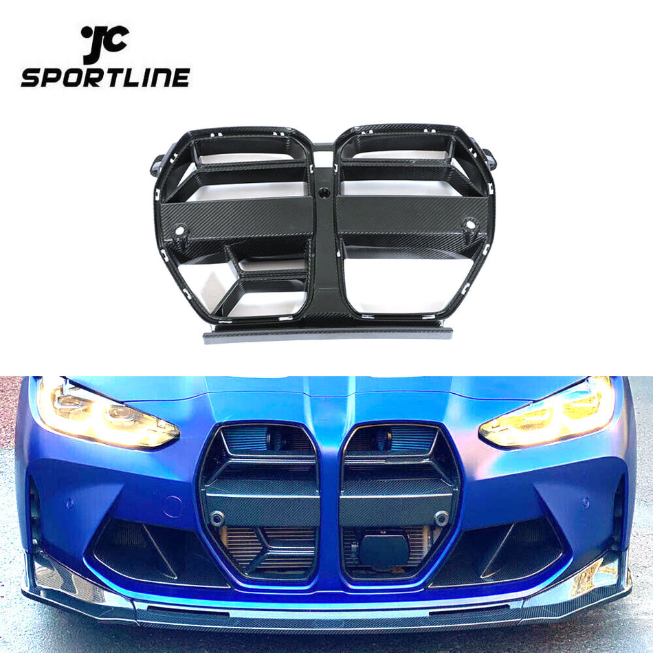 Dry Carbon Fiber G82 M4 Competition CSL Grill for BMW G80 M3 G82 G83 M ...