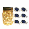 New Product Mason Jar Solar Lamp CoverFirefly String Light ForHome Decoration
