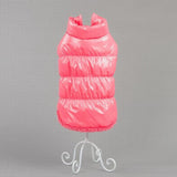 Trendy Retail Pet Dog Puppy Cat Clothing Supplies Winter Warm Padded Coat Down Jacket Vest Apparel Outfit Pink 2XL
