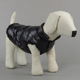 Trendy Retail Pet Dog Puppy Cat Clothing Supplies Winter Warm Padded Coat Down Jacket Vest Apparel Outfit Black 2XL