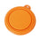 Trendy Retail Lightweight Durable Foldable Collapsible Silicone Dog Cat Food Water Bowl Feeder Camping Outdoor Travelling Accessory Pet Supplies Orange