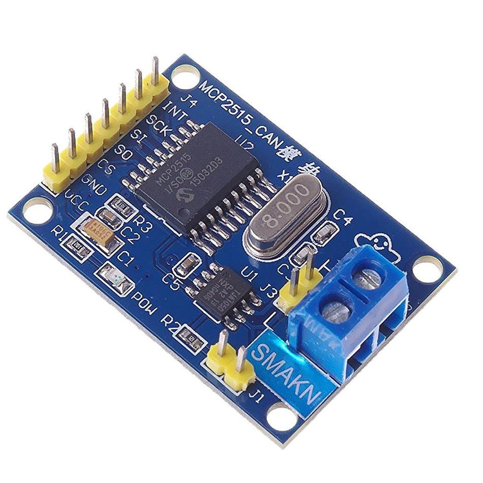 5 Pieces MCP2515 Module CAN Bus Module TJA1050 Receiver SPI For Arduino