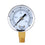 Mini Dial Pressure Gauge Manometer for Water Air Oil Black 0-30psi 0-2bar