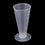 50ml Kitchen Laboratory Plastic Measurement Beaker Measuring Cup